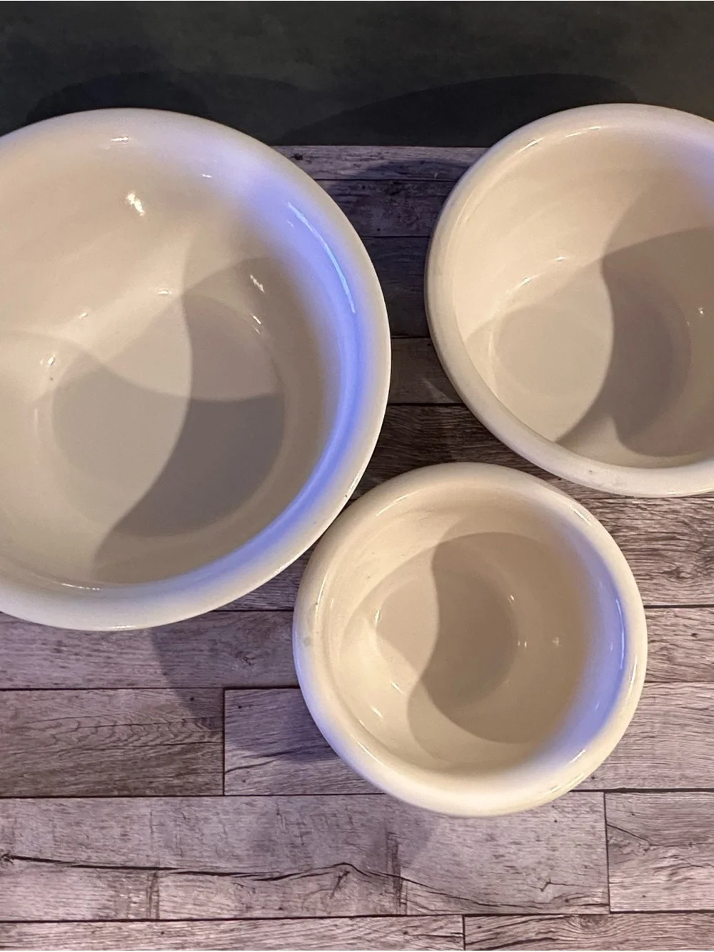 Corelle Coordinates Abundance Stoneware Nesting Mixing Bowls Set of 3 - Vintage